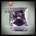 wholesale bulk square lavender cubic zirconia gemstones(CZSQ0016)